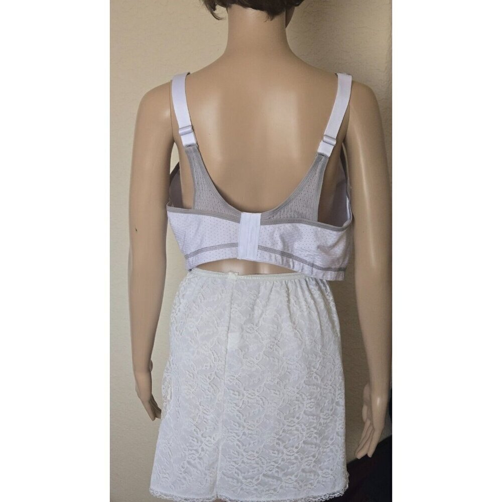 Glamorise sport 1067 Women's No-Bounce Camisole Elite Sports Bra Size 46C - Picture 3 of 10